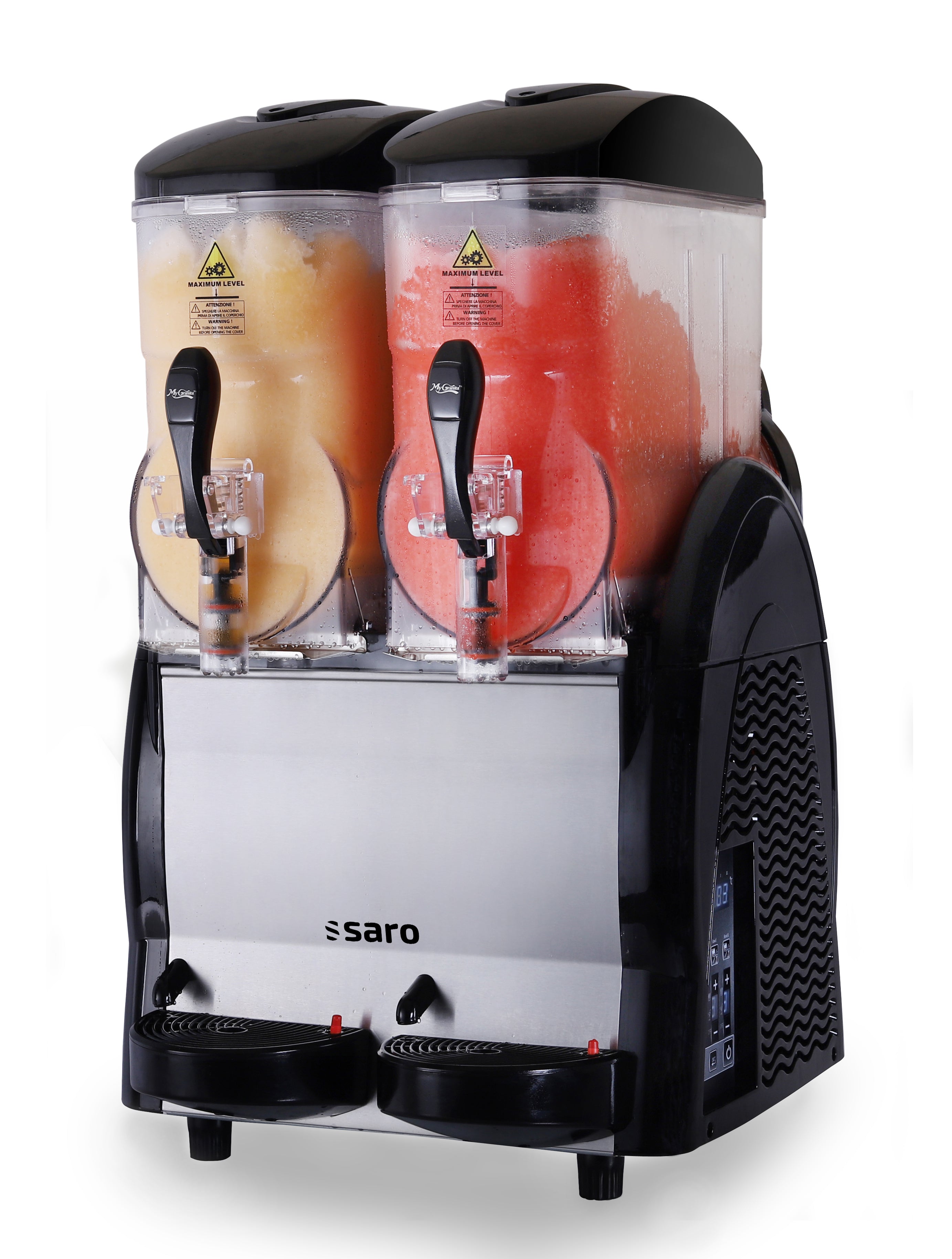 SARO Slush-ijsmachine 2 x 12 liter model NOYA 2