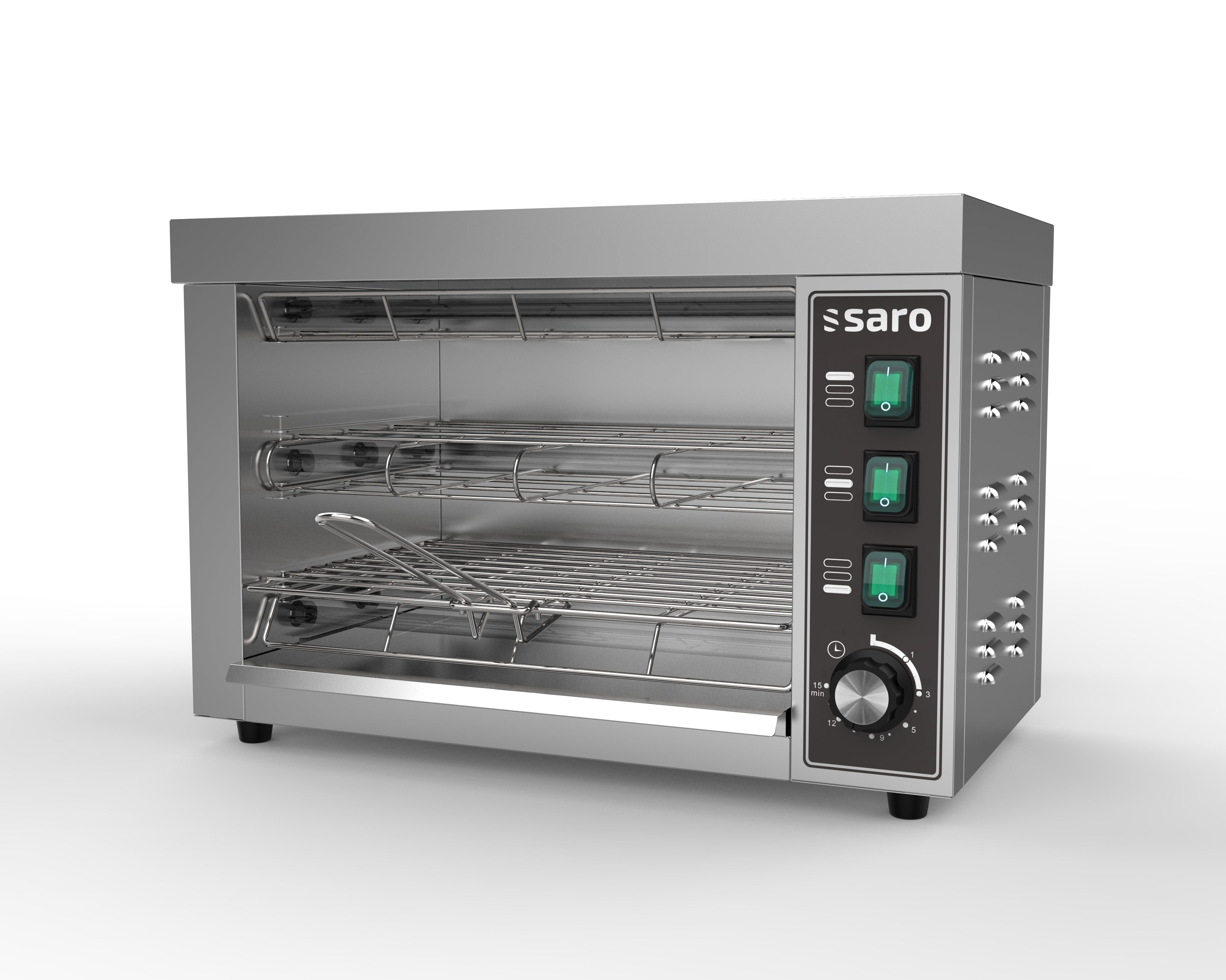 SARO Dubbele Broodrooster model ALIVA - afbeelding 2