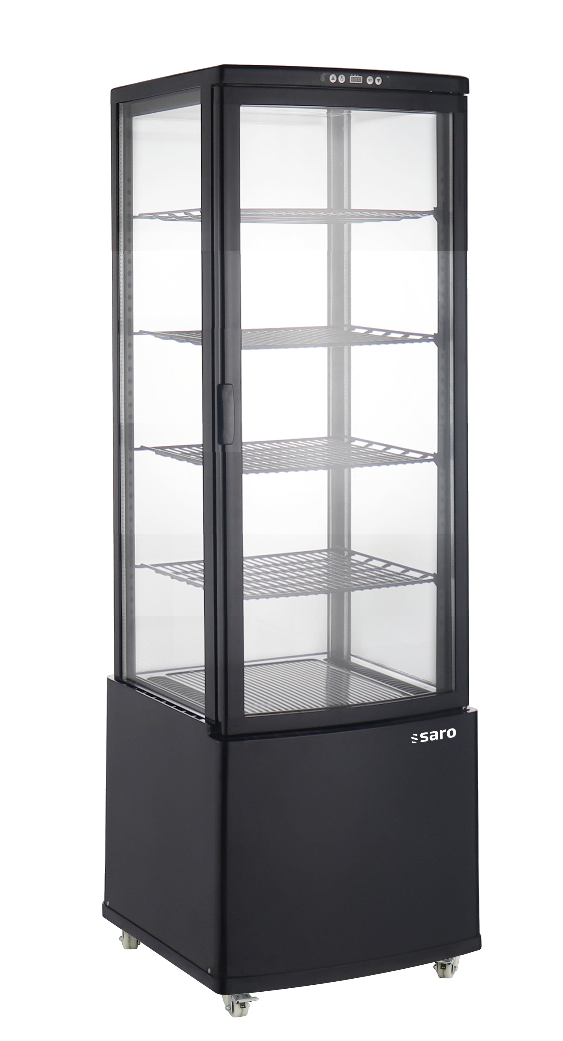 SARO Koelvitrine model PHIL AV, zwart