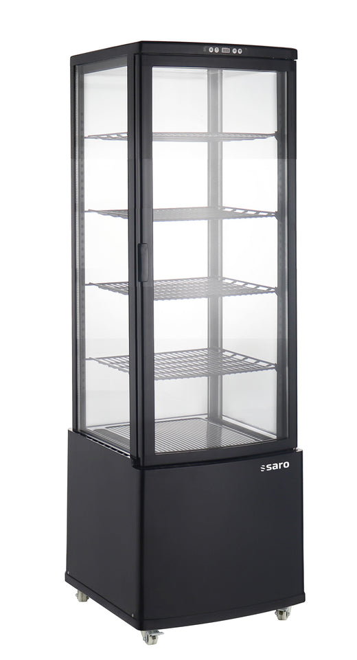 SARO Koelvitrine model PHIL AV, zwart