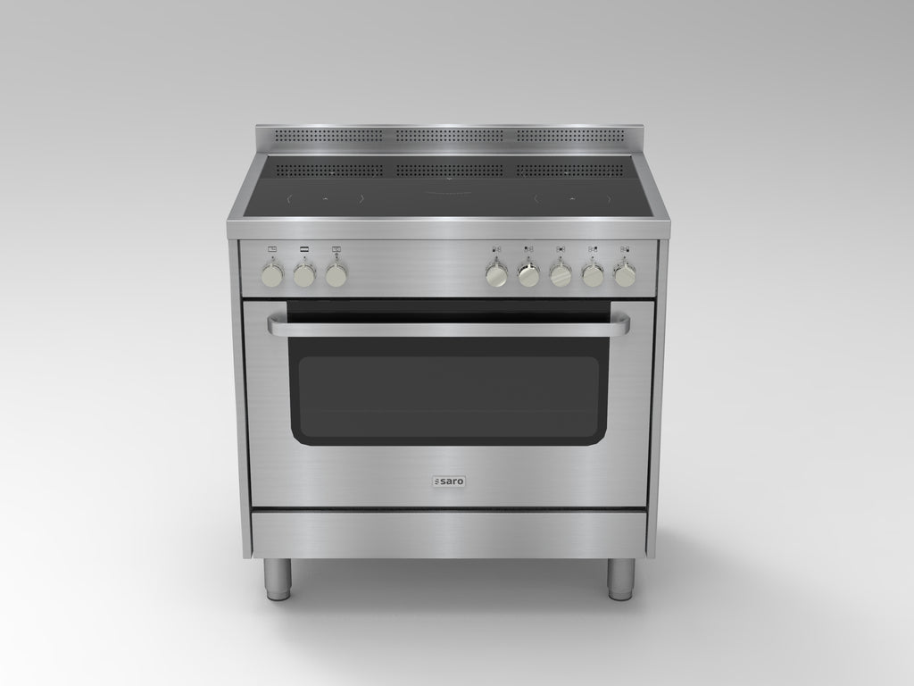 SARO Semi-professionele inductieDoorkookplaat model TS95IND61X zilver - afbeelding 2