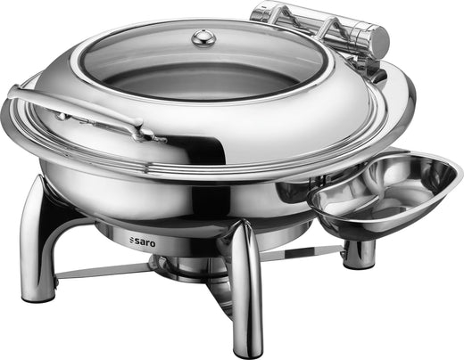 Chafing Dish, rond, bakje geschikt voor inductie, Saro JESSIE