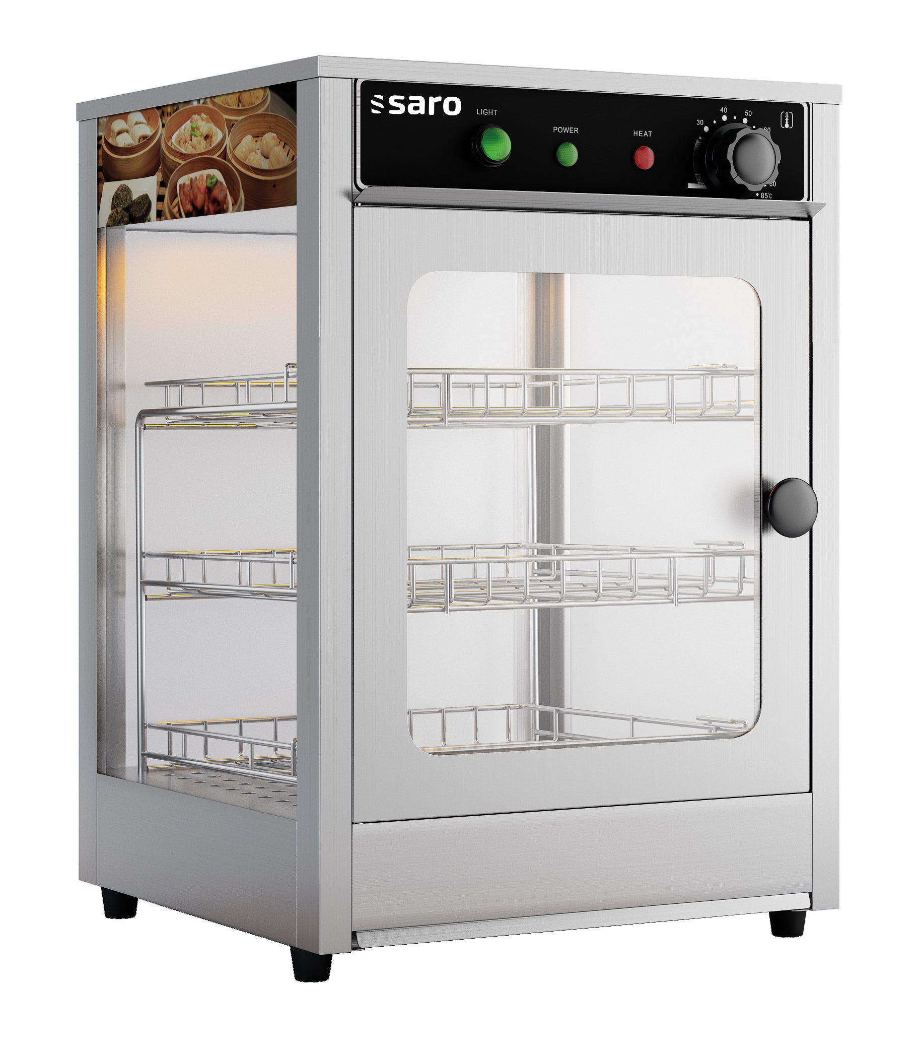 SARO Warmhoudvitrine model FIONA