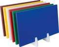 SARO Polyethyleen snijplank met anti slip voetjes bruin