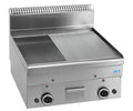 SARO Gas Grillplaat 1/2 Glad 1/2 Geribbeld 1000x600 model GFT66LR