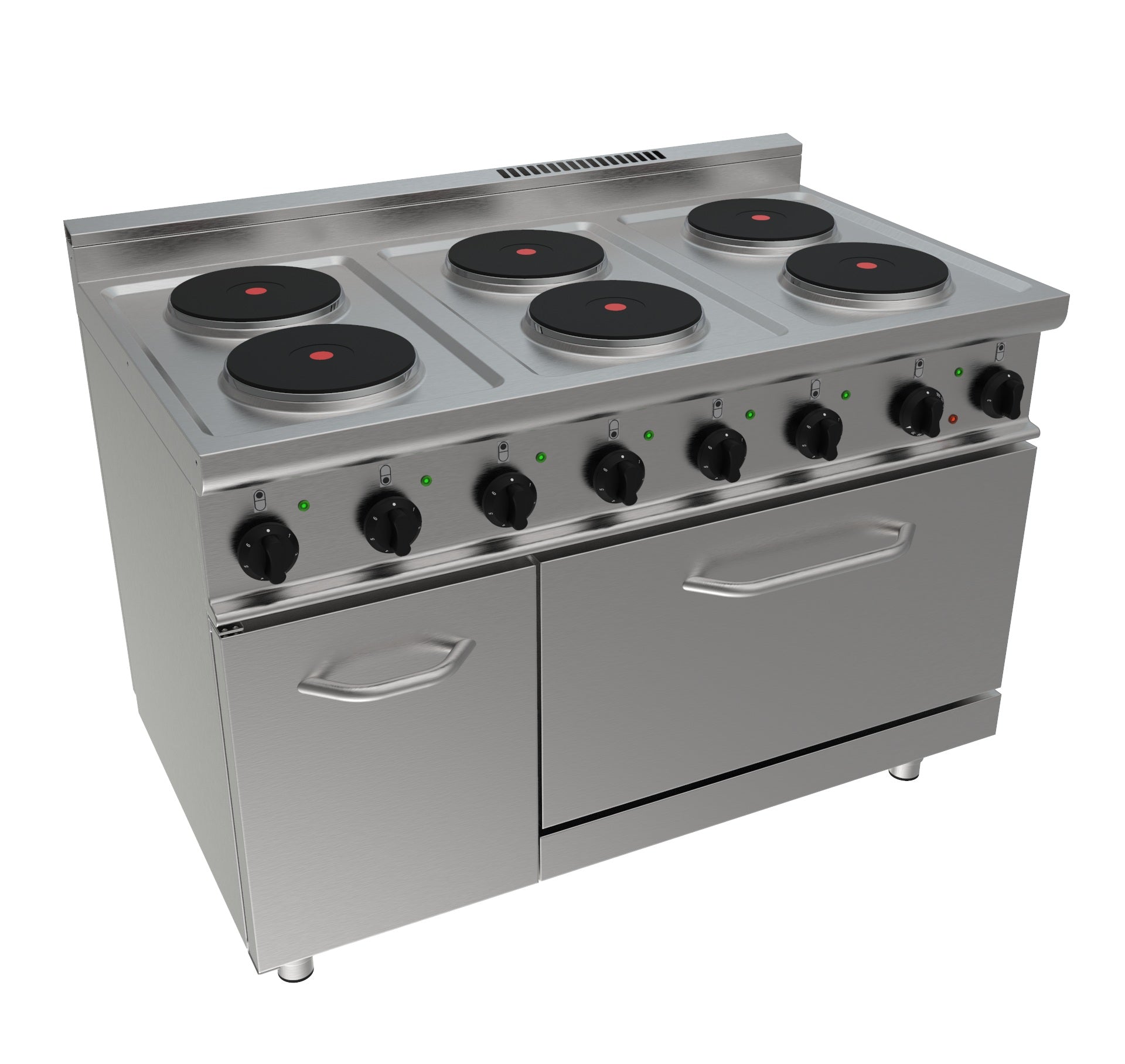 SARO Electrische Doorkookplaat met electrische oven model E7/CUET6LE