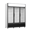 SARO Koelkast met glasdeur en reclame display model GTK 1065