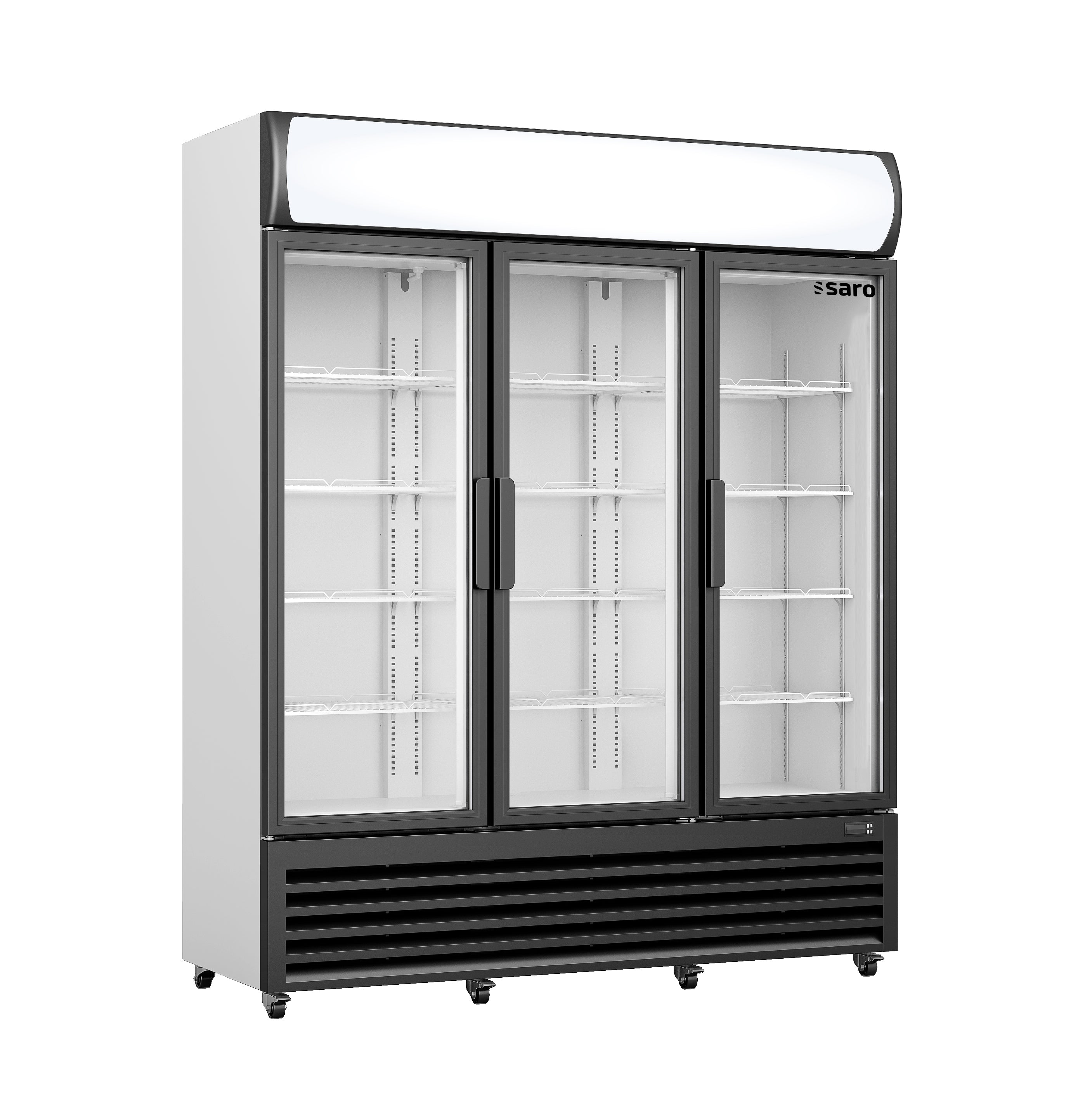 SARO Koelkast met glasdeur en reclame display model GTK 1065