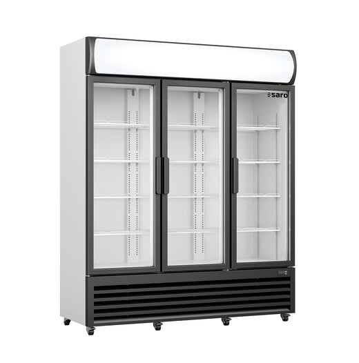 SARO Koelkast met glasdeur en reclame display model GTK 1065