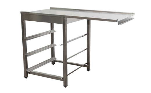 SARO afvoertafel voor vaatwasser rechts, 1 bak, 1200 mm