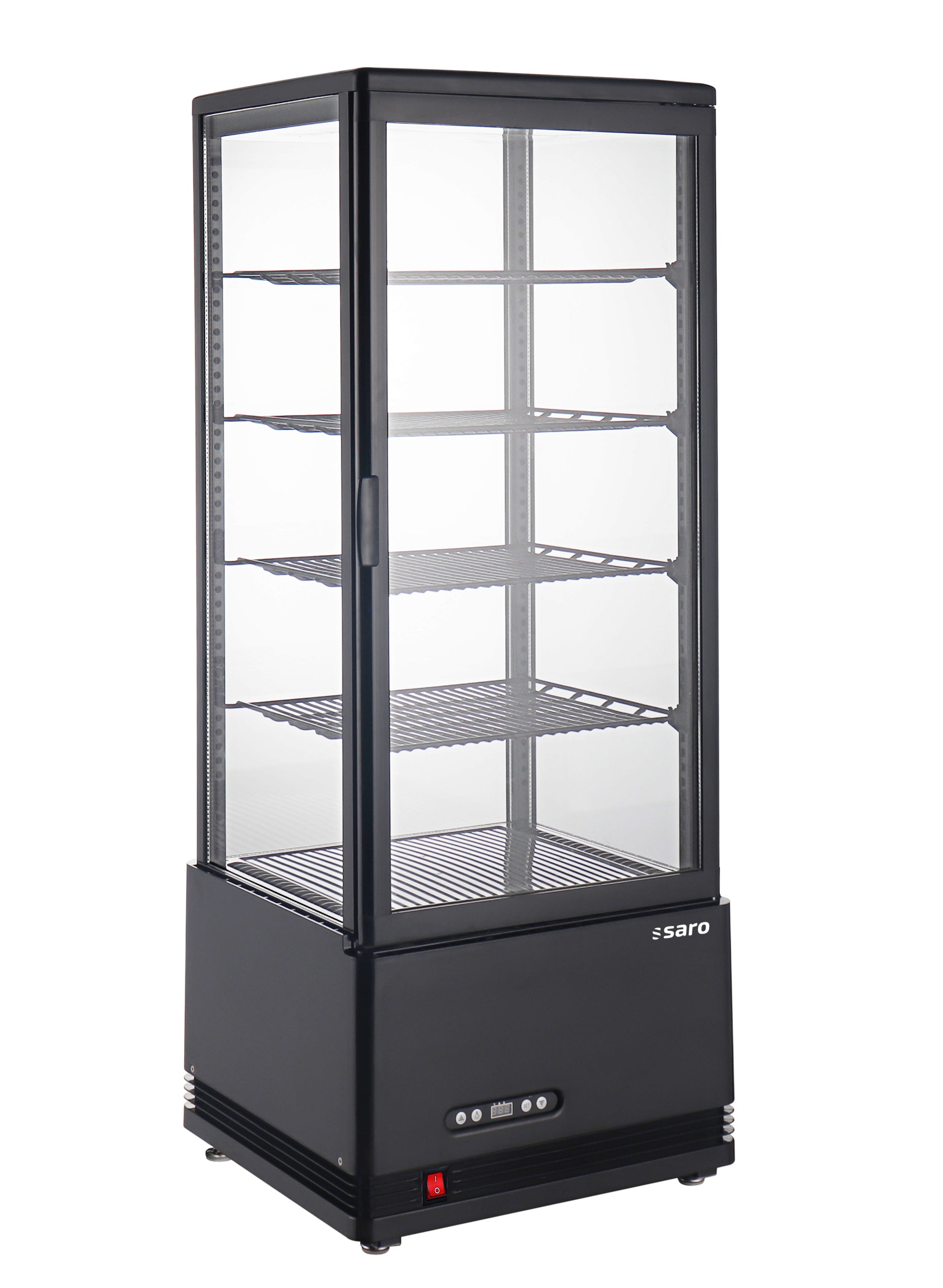 SARO Koelvitrine model SC 100 AV, zwart