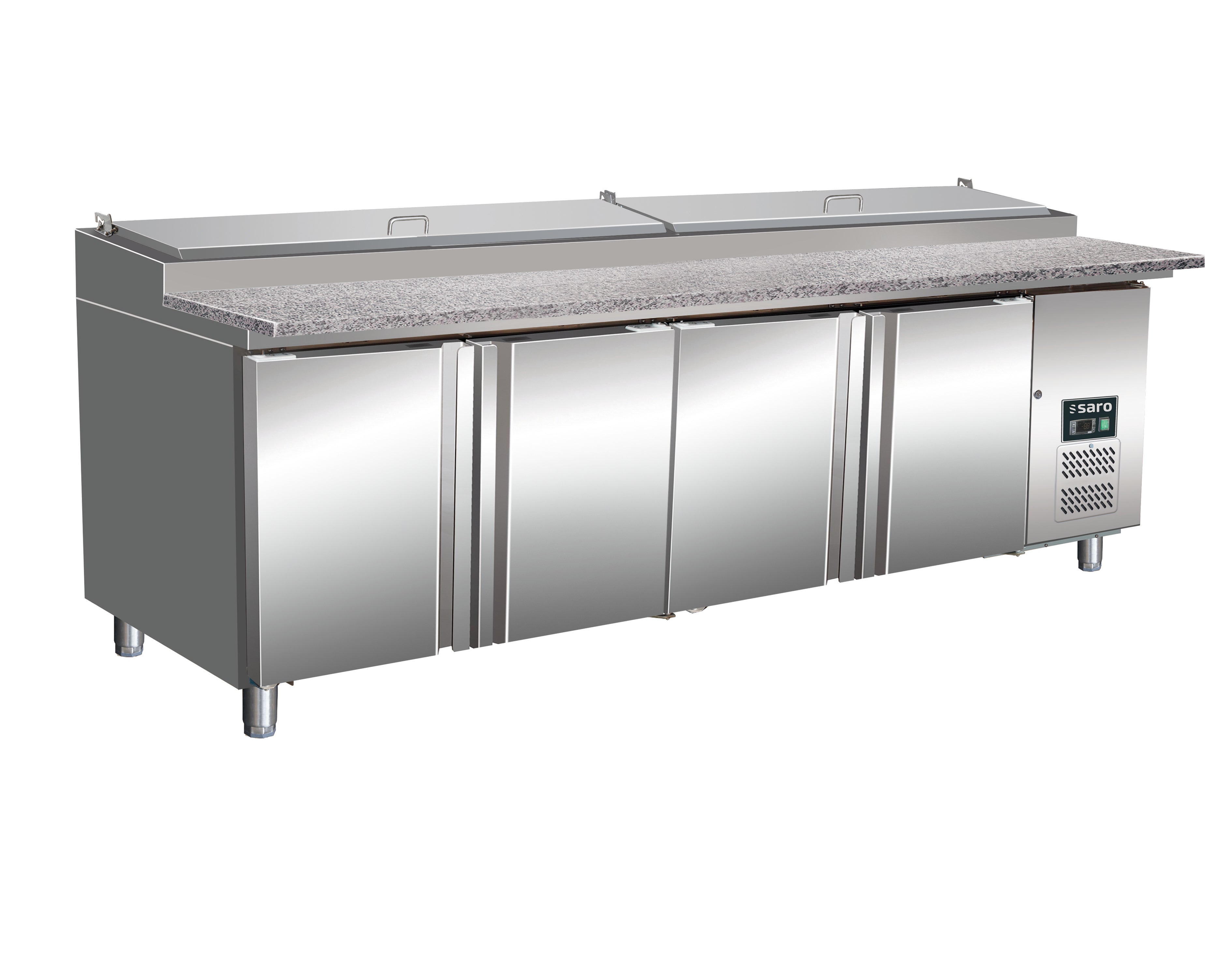 SARO Voorbereidingswerkbank, werkblad graniet - 1/3 GN model SH 2500