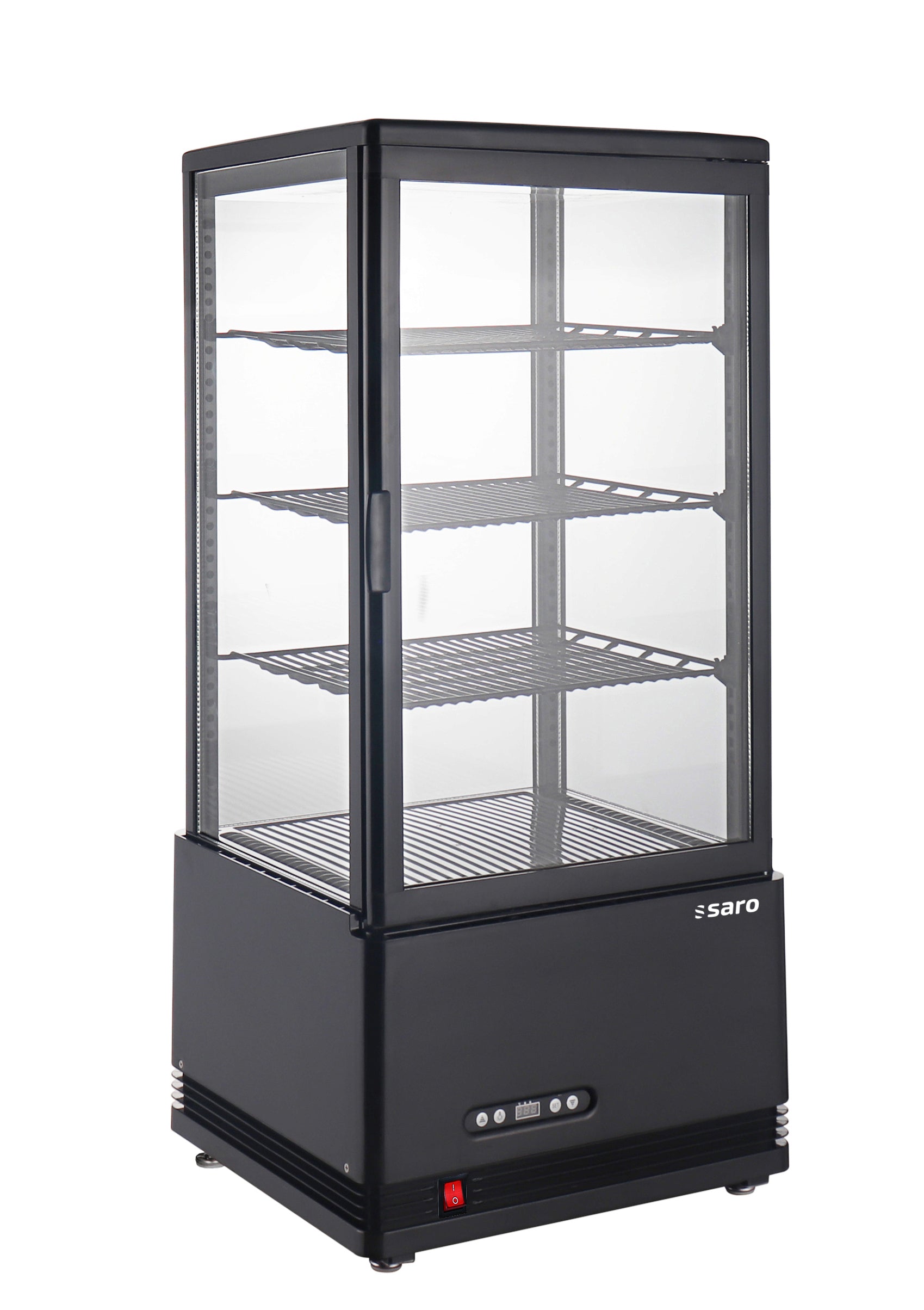 SARO Koelvitrine model SC 70 AV, zwart