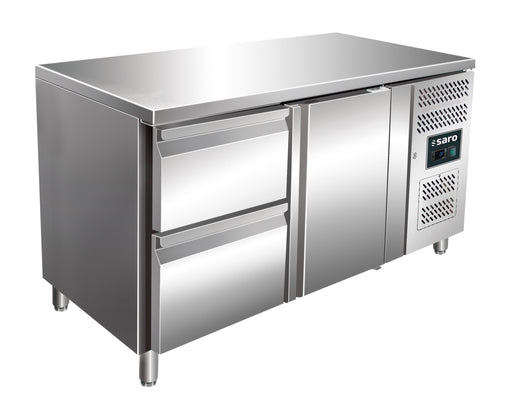 SARO Gekoelde werkbank met 1 deur en 1x set van 2 lades, model KYLJA 2110 TN