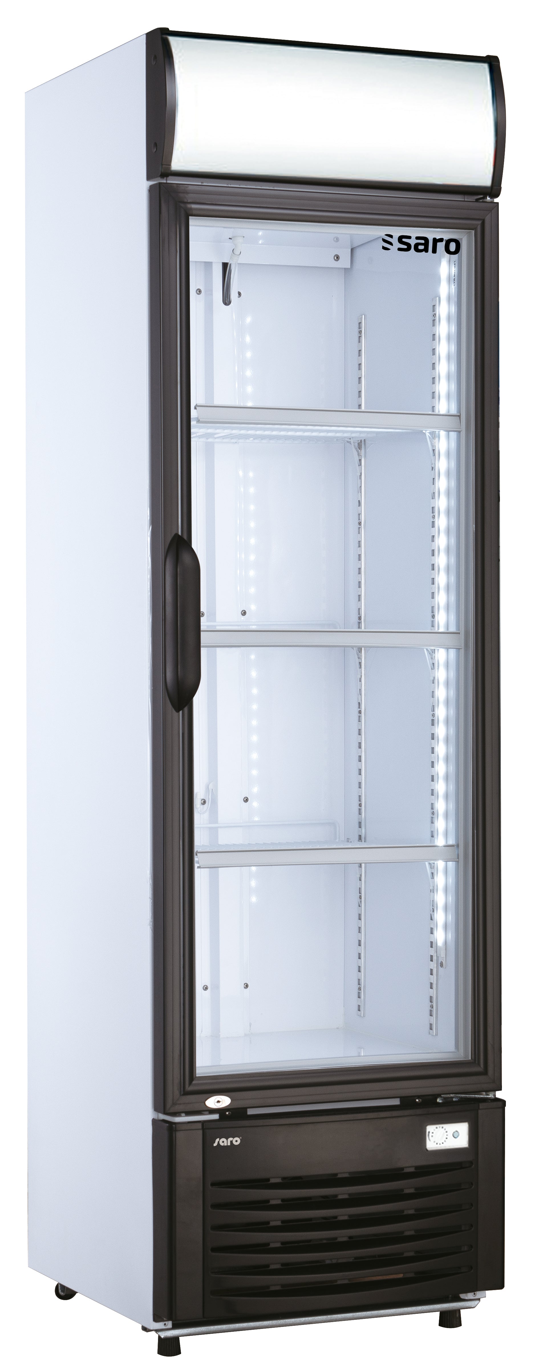 SARO Flessenkoeler met glasdeur model GTK 282 M
