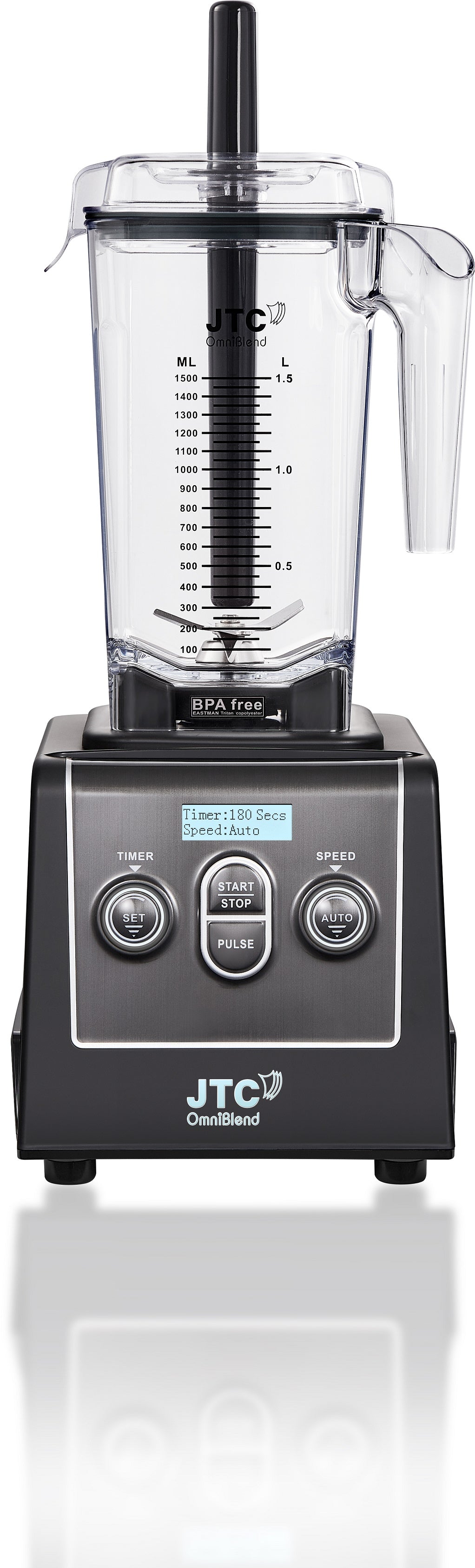 SARO Krachtige Blender model TM 900 S, zwart