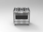 SARO Multifunctioneel gasfornuis met electrische oven model TS95C61LX - afbeelding 2