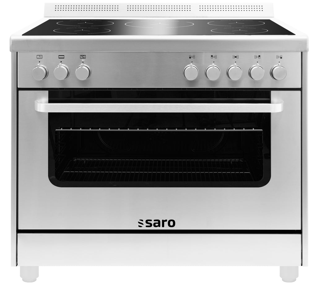 SARO Semi-professionele inductieDoorkookplaat model TS95IND61X zilver
