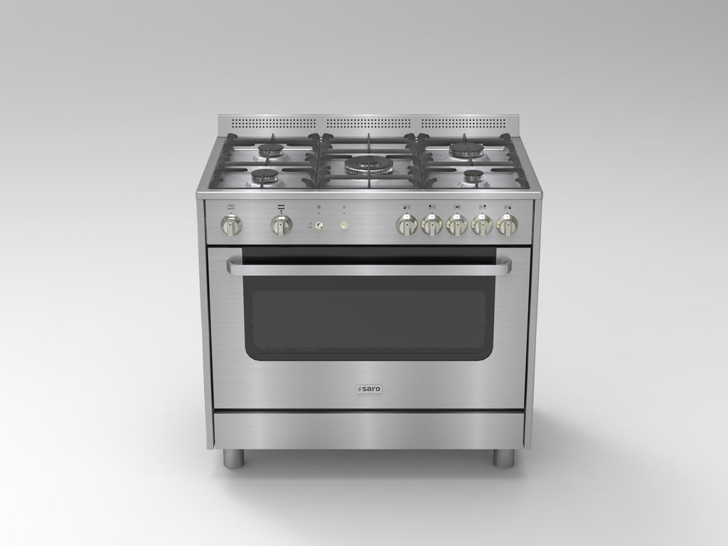 SARO Multifunctioneel gasfornuis met gasoven model TS95C71X - afbeelding 2