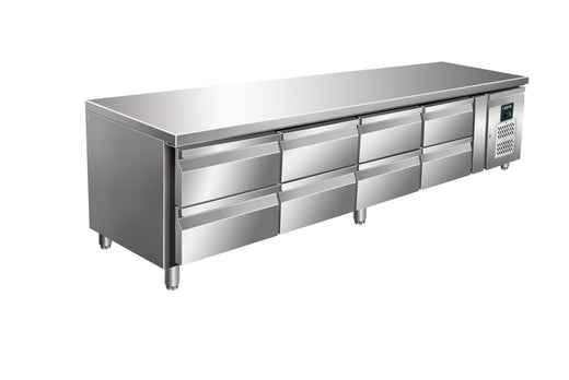 SARO onderbouw koelwerkbank, 4x2 laden model UGN 4180 TN