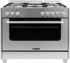 SARO Multifunctioneel gasfornuis met electrische oven model TS95C61LX