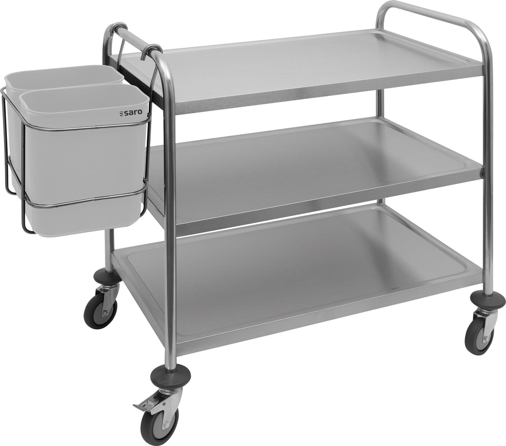 SARO Afvalverzamel bakken voor serveer trolley model AB 2 - afbeelding 2