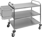 SARO Afvalverzamel bakken voor serveer trolley model AB 2 - afbeelding 2