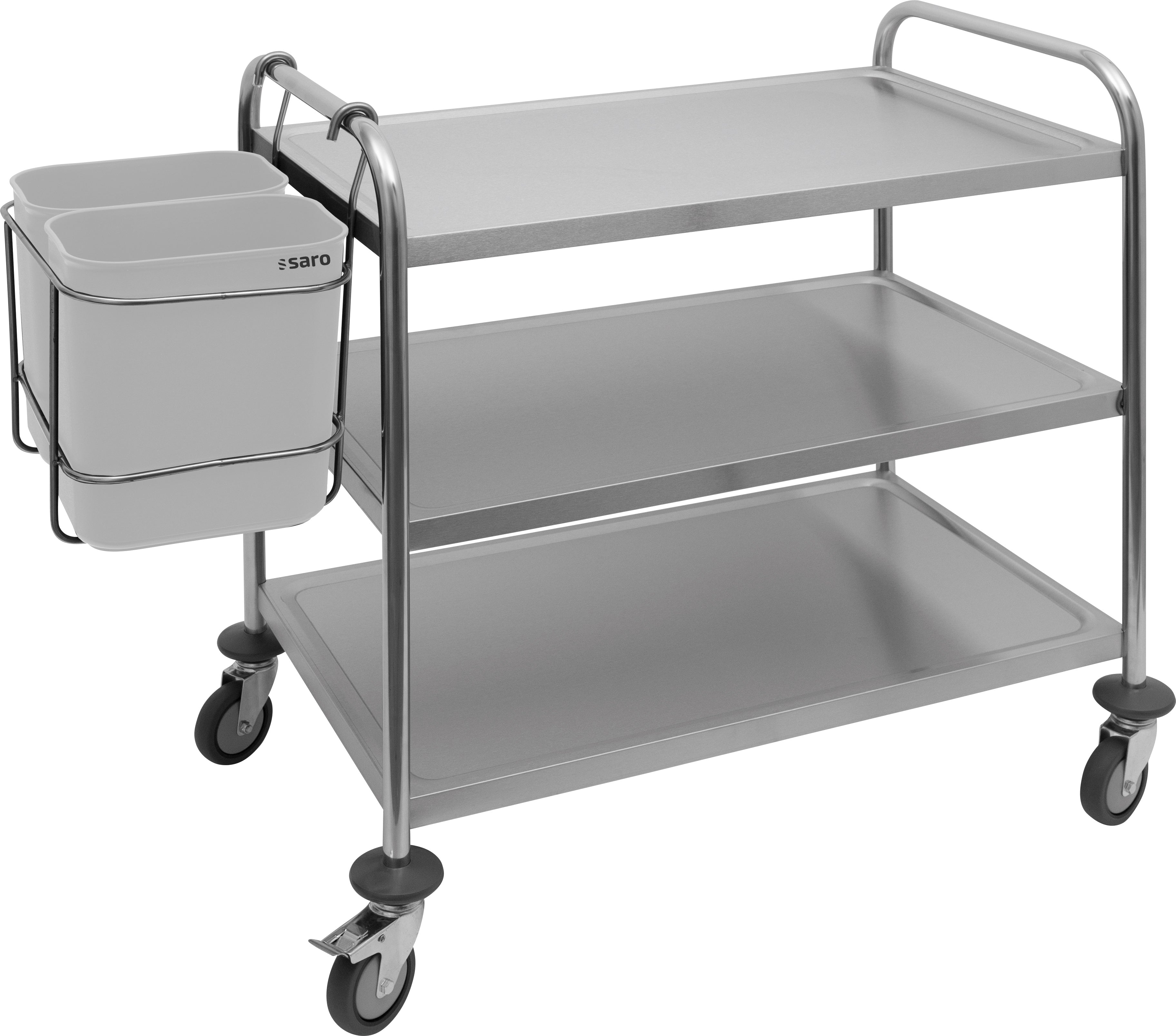 SARO Afvalverzamel bakken voor serveer trolley model AB 2 - afbeelding 2