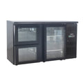 SARO Barkoeler met 1 glazen deur en 2 laden model BC 2100 G S2