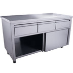 SARO Schuifdeurkast - 3 lades 1600X700mm - afbeelding 3