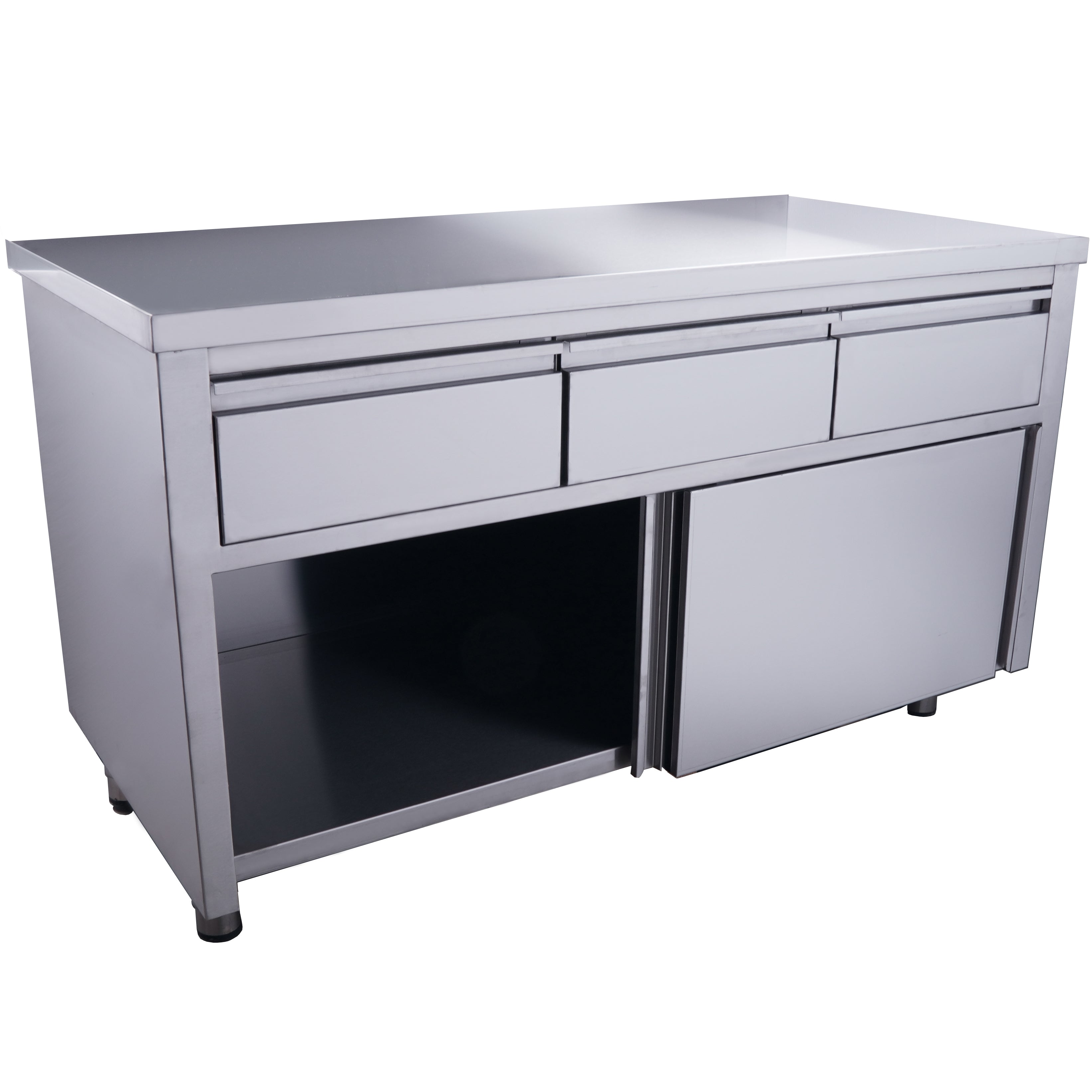 SARO Schuifdeurkast - 3 lades 1600X700mm - afbeelding 3
