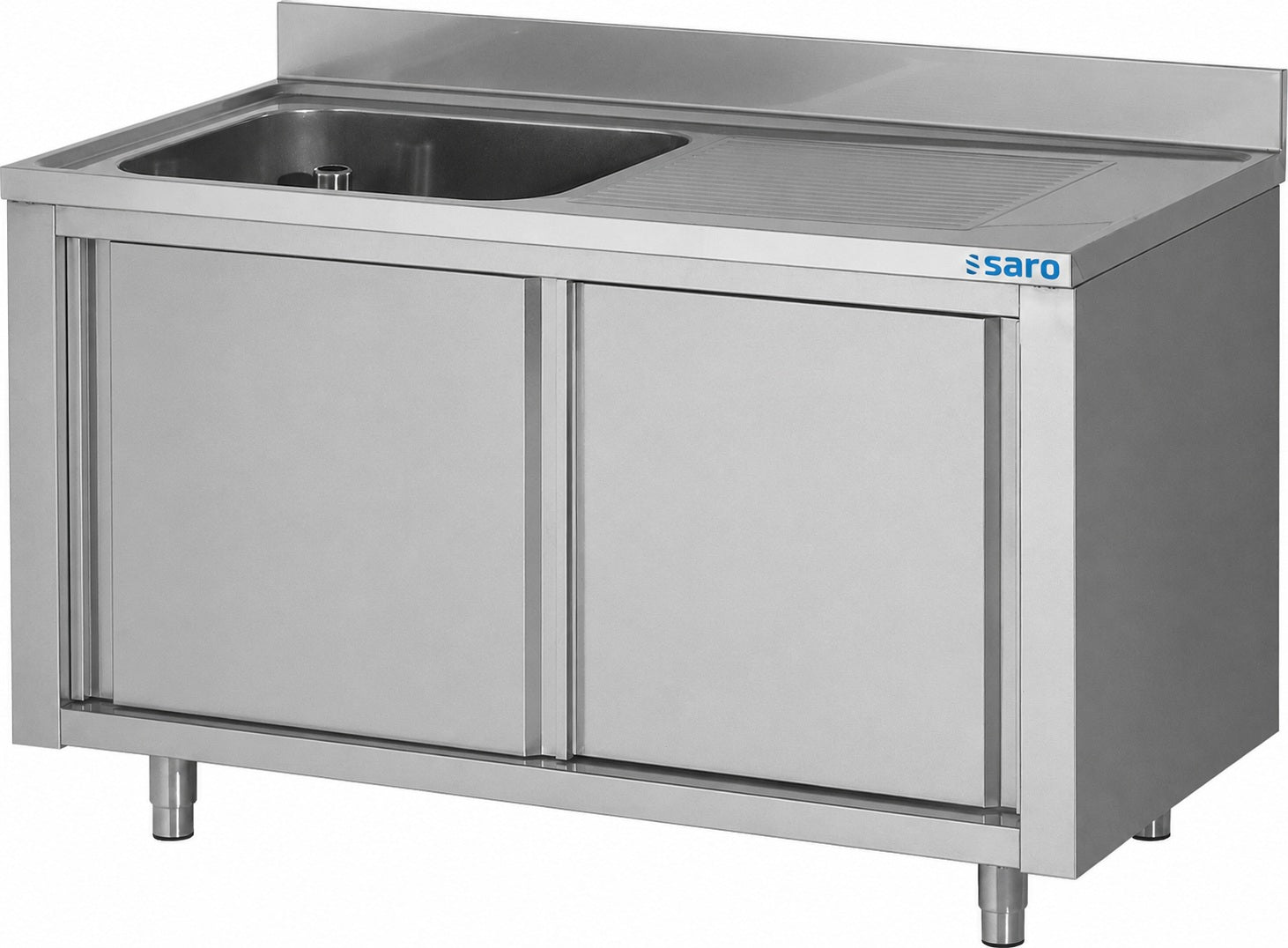 SARO Spoelbakkasten met schuifdeuren 1200