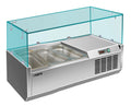 SARO Opzet koelvitrine - 1/3 GN model VRX 955/380