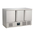 SARO Koelwerkbank, 3 Deuren, model S903 S/S TOP PRO