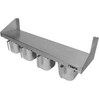 SARO Roestvrijstalen Ingrediëntenrack 4 x 1/6 GN model CAMILLE - afbeelding 2