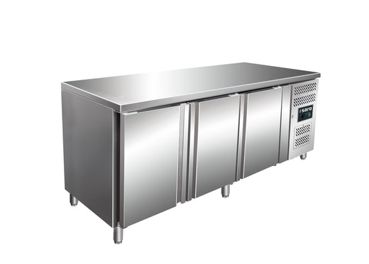 SARO koelwerkbank, 3 deuren, model SNACK 3100 TN