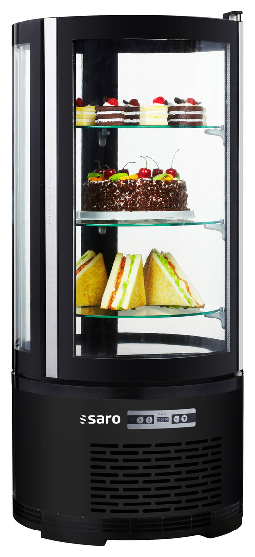SARO Taartvitrine Zwart model MATILDE