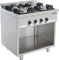 SARO Gasfornuis met open onderstel model E7/KUPG4BA