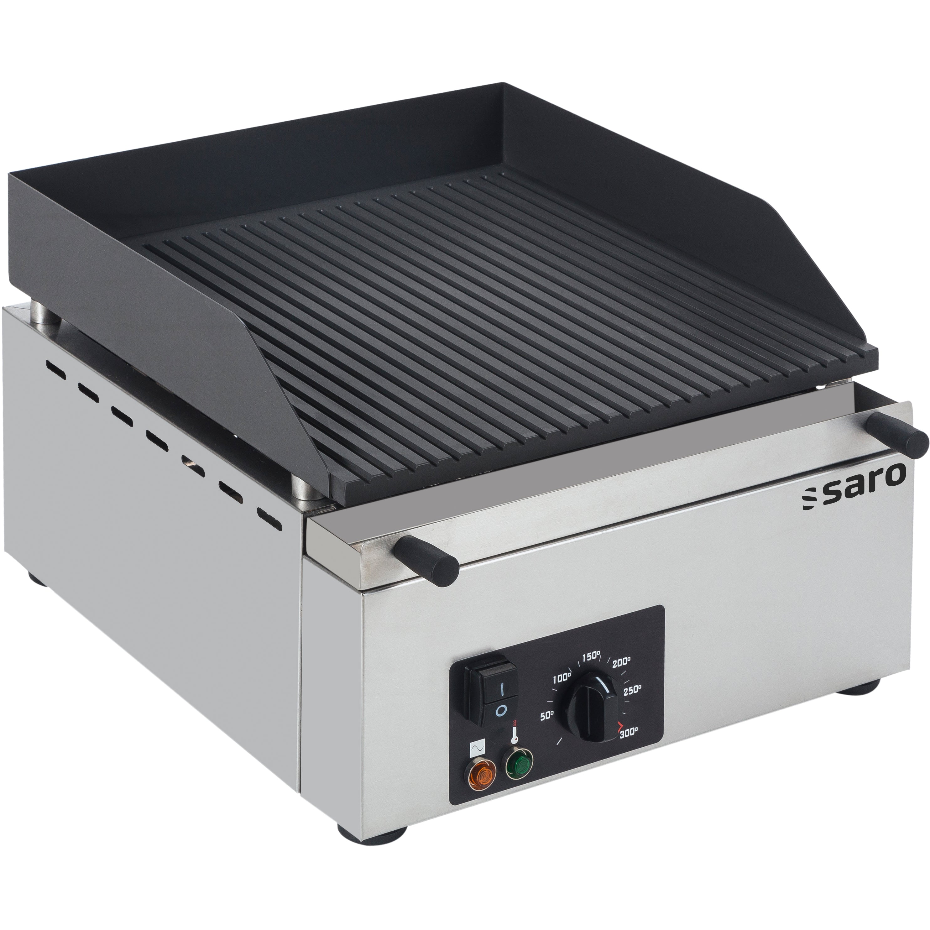 SARO Electrische grillplaat (gegroefd) model GPK 410