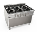 SARO Gasfornuis open onderbouw 6 pits LQ - model LQ / CUG6BA