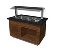 SARO Saladebar model PREMIUM LINE- SB-K 130 okkernoot