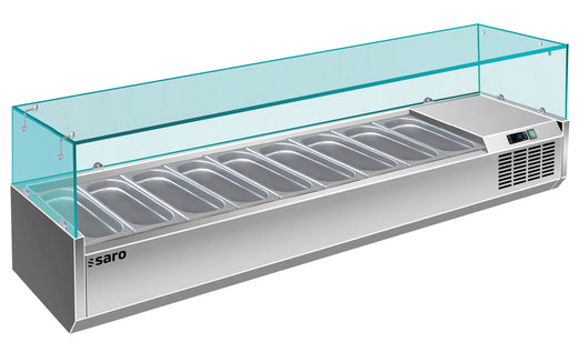 SARO Opzet koelvitrine - 1/3 GN model VRX 2000/380