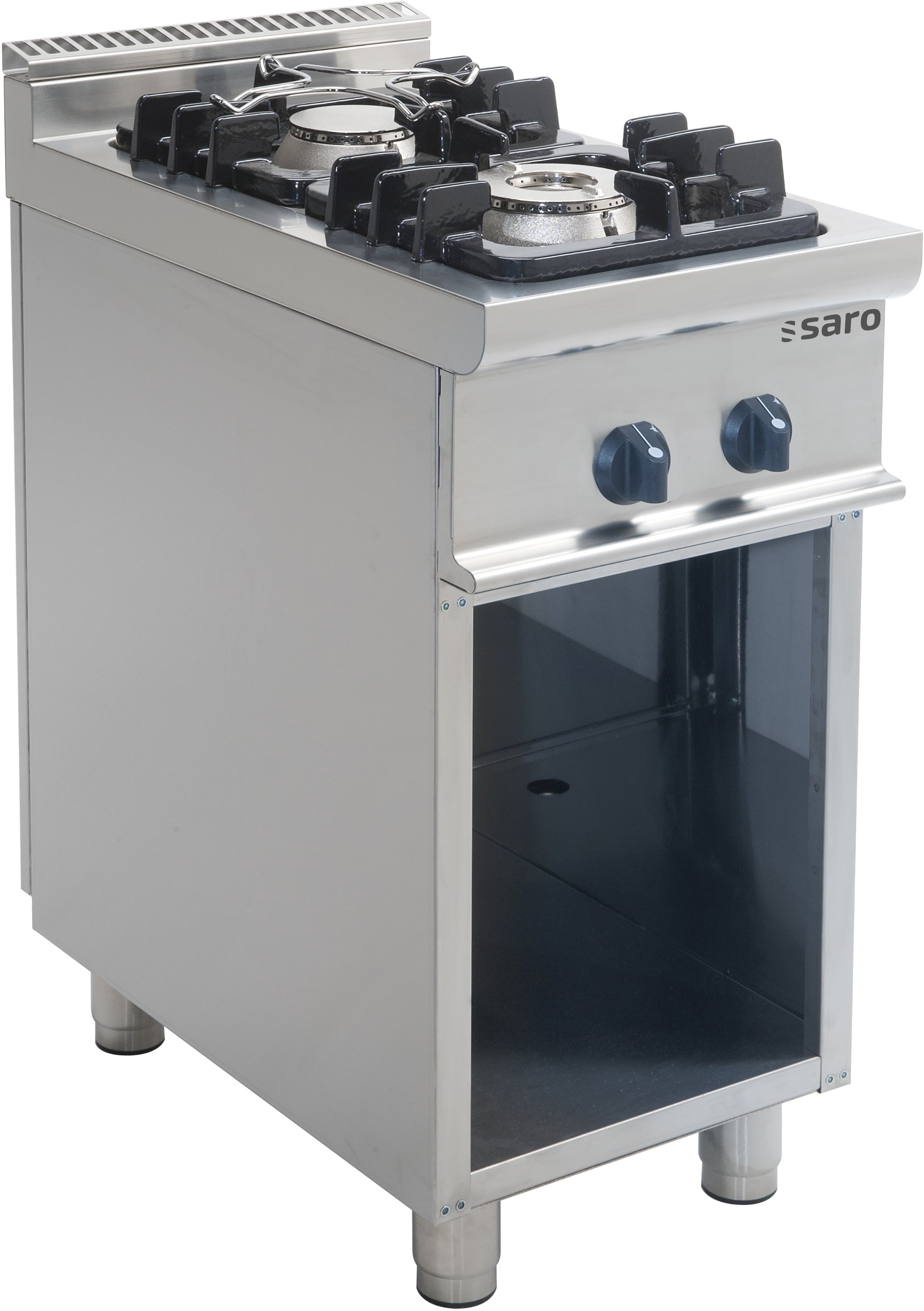 SARO Gasfornuis met open onderstel model E7/KUPG2BA