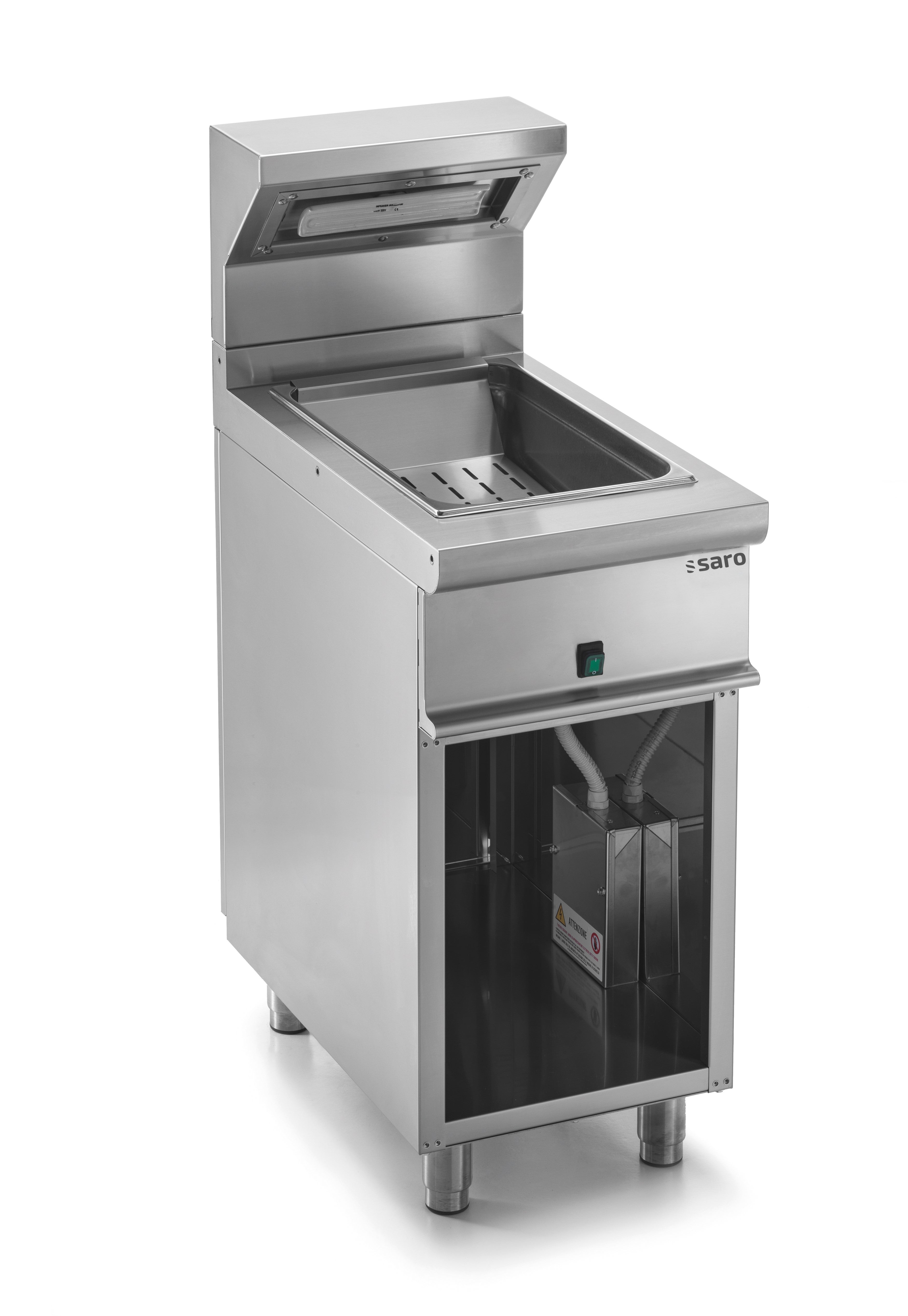 SARO Frietwarmer met open onderstel model E7/SPE40BA