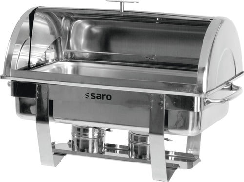 SARO Chafing Schotel Met Roll-Top Cover 1/1 GN model DENNIS