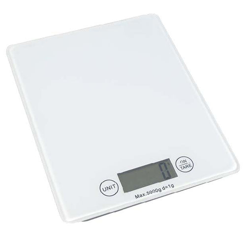 SARO Digitale keukenweegschaal / Met glasplaat tot 5 kg model 4745BO