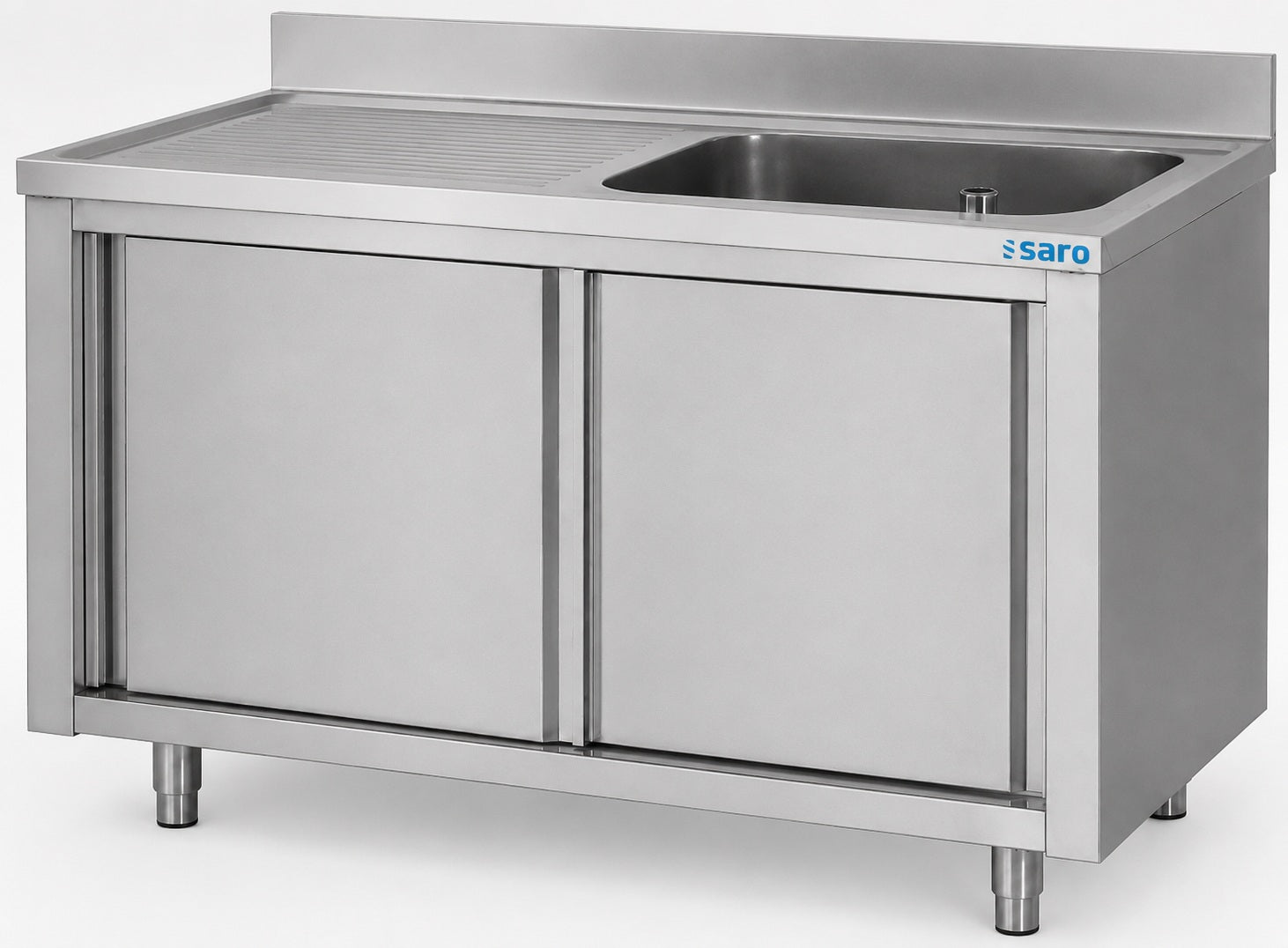 SARO Spoelbakkasten met schuifdeuren 1200