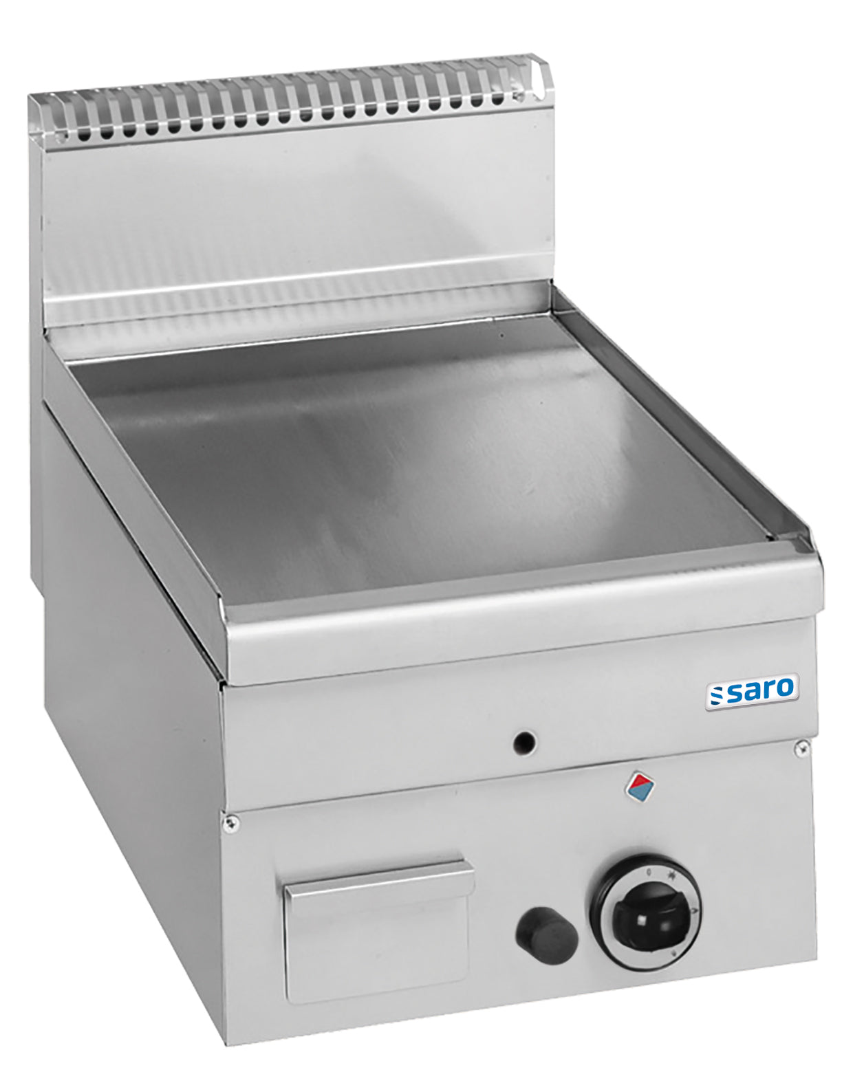 SARO Gas Grillplaat Glad Tafelmodel 400x600 model GFT46L