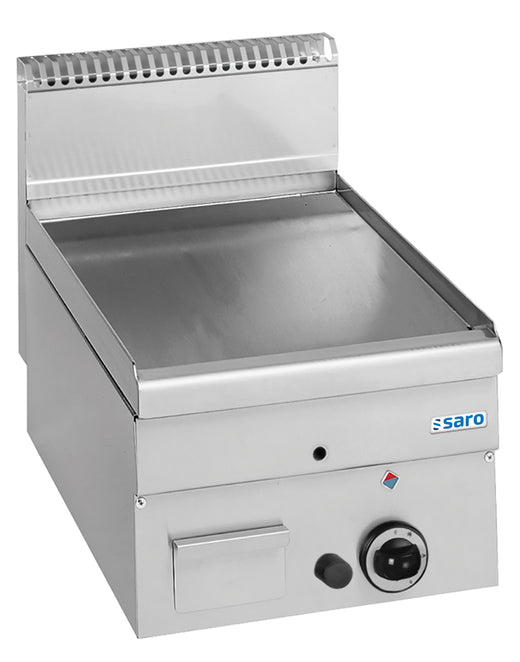 SARO Gas Grillplaat Glad Tafelmodel 400x600 model GFT46L