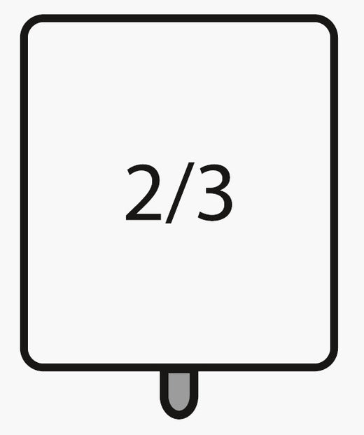 E7/CPCEXD Pasta mand: 2/3 GN Saro